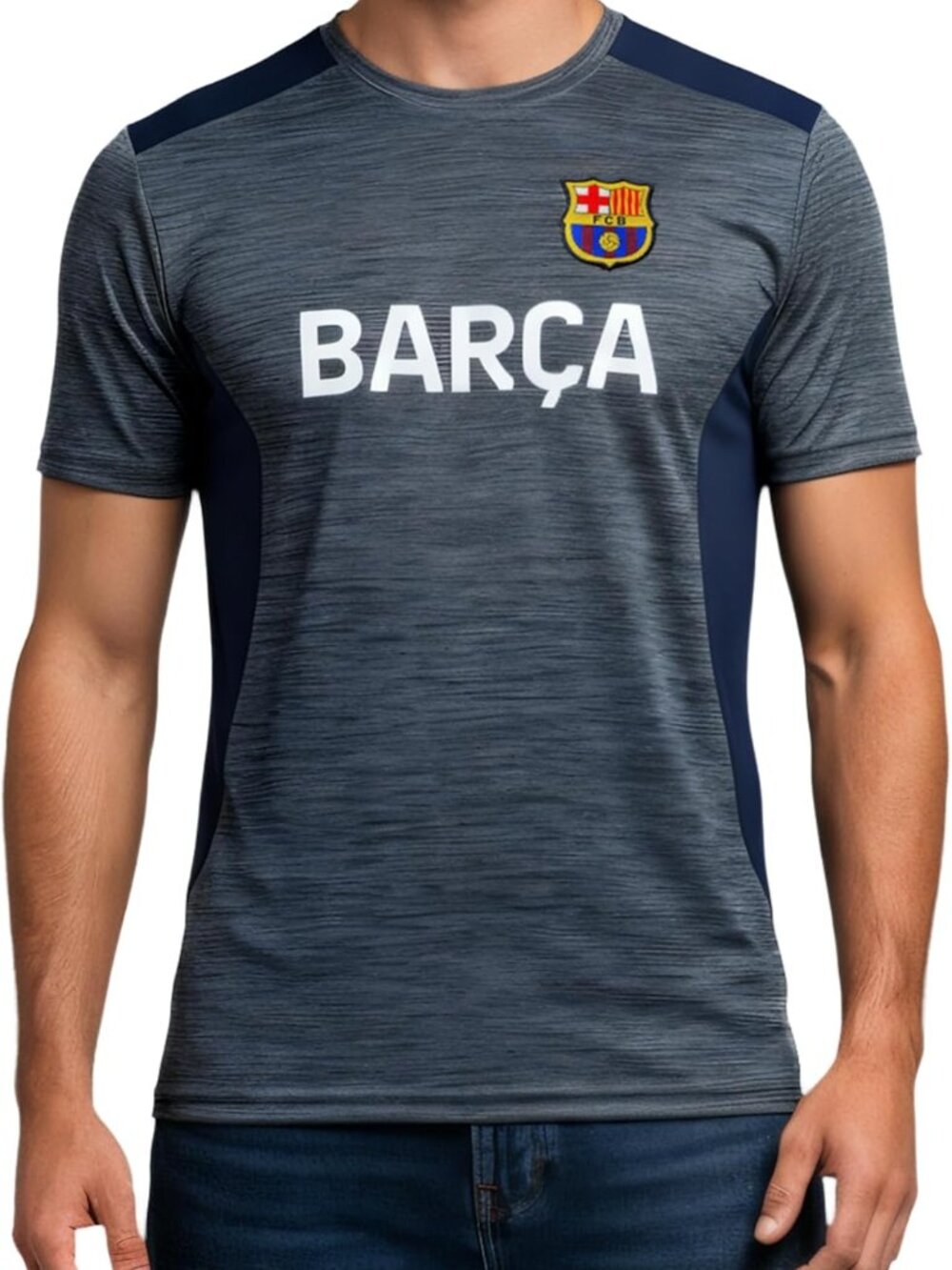 Icon Sports Officially Licensed FC Barcelona Game Day Shirt - Unisex Adult M